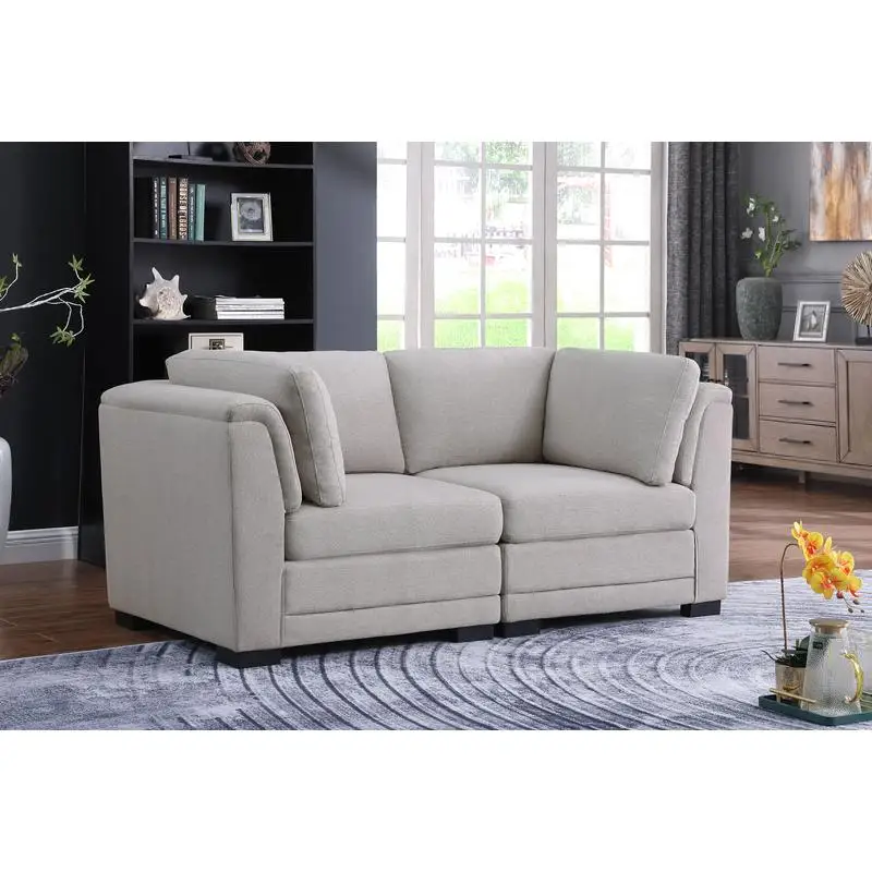 Light Gray Linen Fabric Loveseat - 70.5" Stylish & Comfortable Seating for Living Room
Light Gray Linen Fabric Loveseat - 70.5" Stylish & Comfortable Seating for Living Room