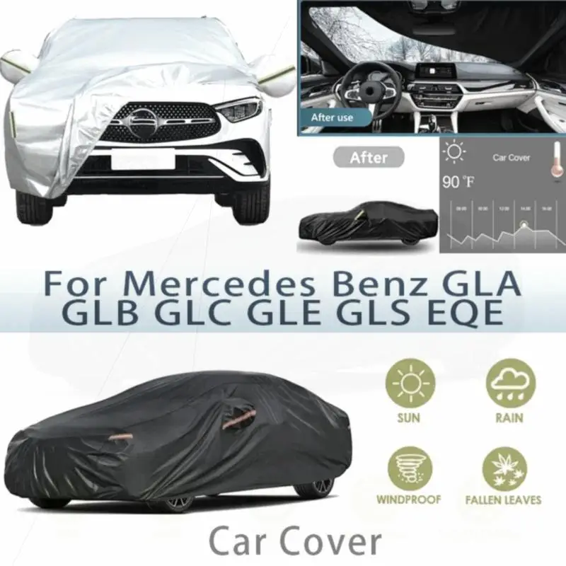 For Outdoor Protection Full for Mercedes Benz GLA GLB GLC GLE GLS EQE Waterproof Dustproof Exterior Snow Cover Sunshade Car Cov
For Outdoor Protection Full for Mercedes Benz GLA GLB GLC GLE GLS EQE Waterproof Dustproof Exterior Snow Cover Sunshade Car Cov