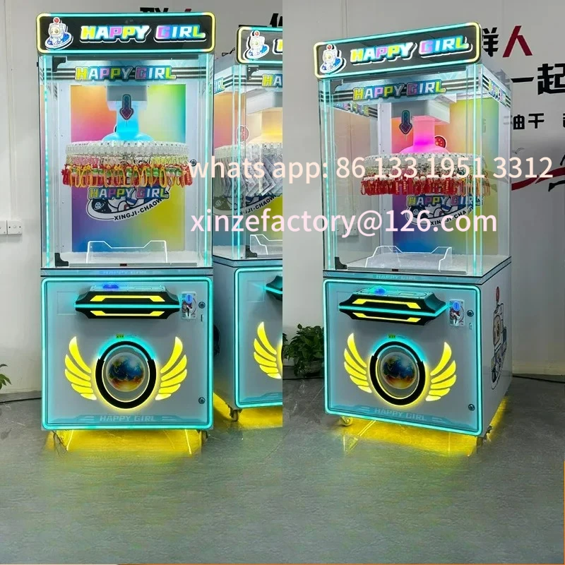 Customizable Clip machine manufacturer scan the code to put coins, catch doll machine clip snack machine
Customizable Clip machine manufacturer scan the code to put coins, catch doll machine clip snack machine