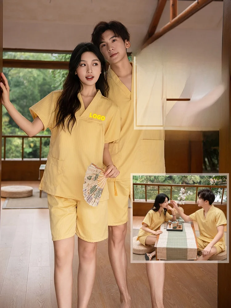 New Couples Home Clothes Bathing Suit Spwear Sauna Suit Hotel Massage Sauna Men's Women's Home Fabric Towel/Yogurt Fabric
New Couples Home Clothes Bathing Suit Spwear Sauna Suit Hotel Massage Sauna Men's Women's Home Fabric Towel/Yogurt Fabric