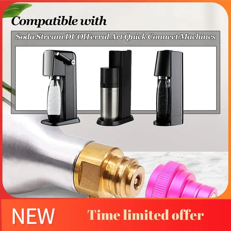 Быстрый адаптер ABHU CO2 для Duo-Quick Connect QC, Art и Terra, замена цилиндра CO2 TR21-4, аксессуары с наружной резьбой
Быстрый адаптер ABHU CO2 для Duo-Quick Connect QC, Art и Terra, замена цилиндра CO2 TR21-4, аксессуары с наружной резьбой