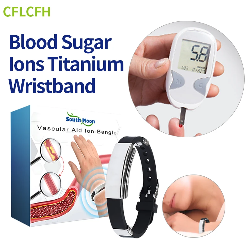 Blood Sugar Lowering Ions Titanium Germanium Wristband Balance Blood Glucose Relieve Body Fatigue Diabetes Relief Ions Bracelet
Blood Sugar Lowering Ions Titanium Germanium Wristband Balance Blood Glucose Relieve Body Fatigue Diabetes Relief Ions Bracelet