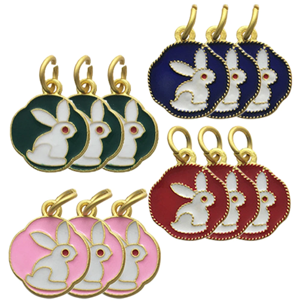 12 Pcs Rabbit Oil Dropping Pendant Alloy Charm Keychain Jewelry Making Crafts Bracelets Cartoon Hangings
12 Pcs Rabbit Oil Dropping Pendant Alloy Charm Keychain Jewelry Making Crafts Bracelets Cartoon Hangings
