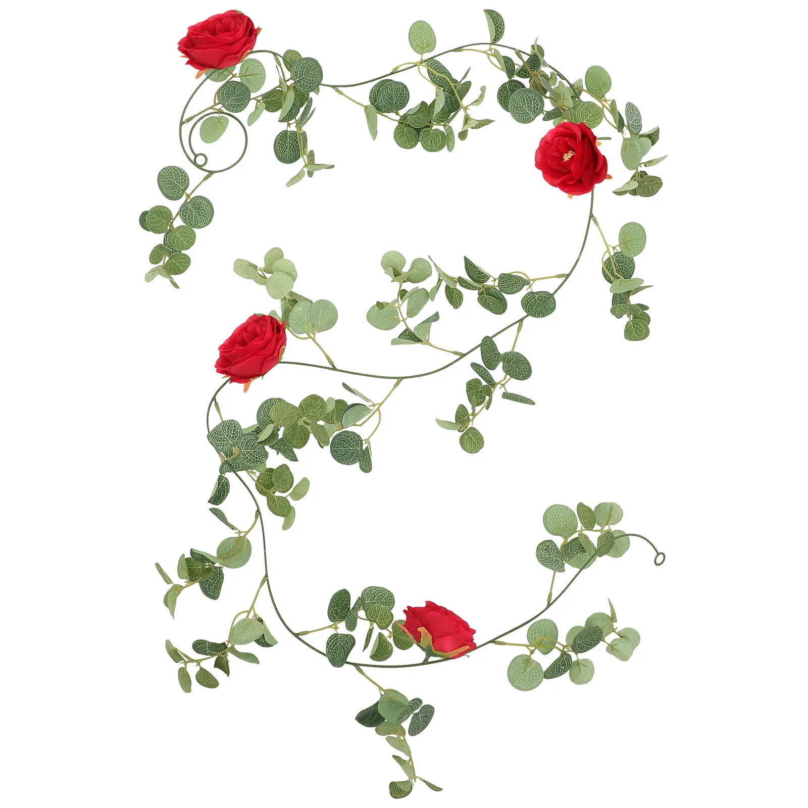 Artificial Eucalyptus Garland Realistic Fake Flower Vine for Wedding Decoration Hanging Floral Decor Home Party Valentine's Day
Artificial Eucalyptus Garland Realistic Fake Flower Vine for Wedding Decoration Hanging Floral Decor Home Party Valentine's Day