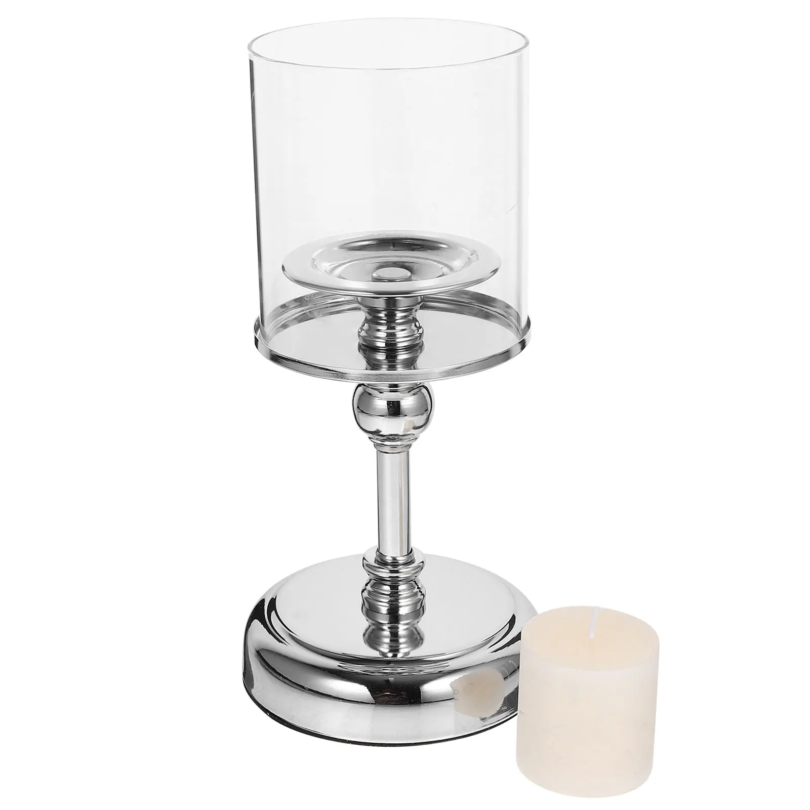 Windproof Candlestick Holder Elegant Vertical Metal Stand Wedding Table Decor Taper Holders Home Accessories
Windproof Candlestick Holder Elegant Vertical Metal Stand Wedding Table Decor Taper Holders Home Accessories