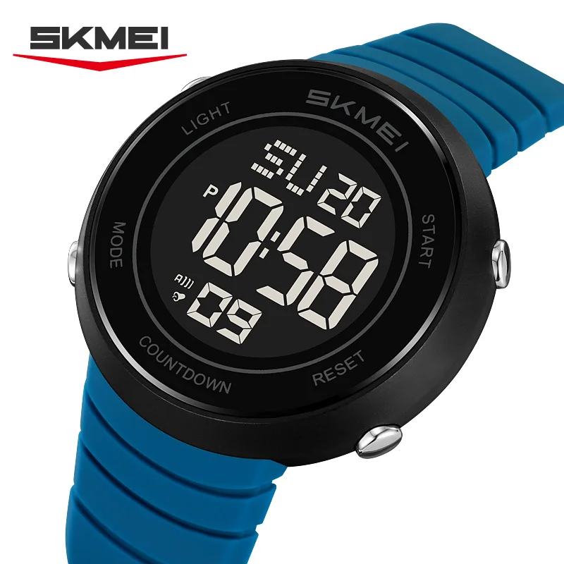 SKMEI 2529 Men Electronic Watch Multifunction Alarm Clock Luminous Waterproof Silicone Strap Fashion Digital Watches for Man
SKMEI 2529 Men Electronic Watch Multifunction Alarm Clock Luminous Waterproof Silicone Strap Fashion Digital Watches for Man