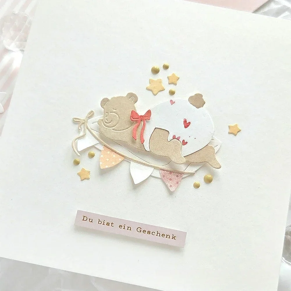 Piggy Craft metal cutting dies cut die mold Cloud stars Fat bear Scrapbook paper craft knife mold blade punch stencils dies
Piggy Craft metal cutting dies cut die mold Cloud stars Fat bear Scrapbook paper craft knife mold blade punch stencils dies