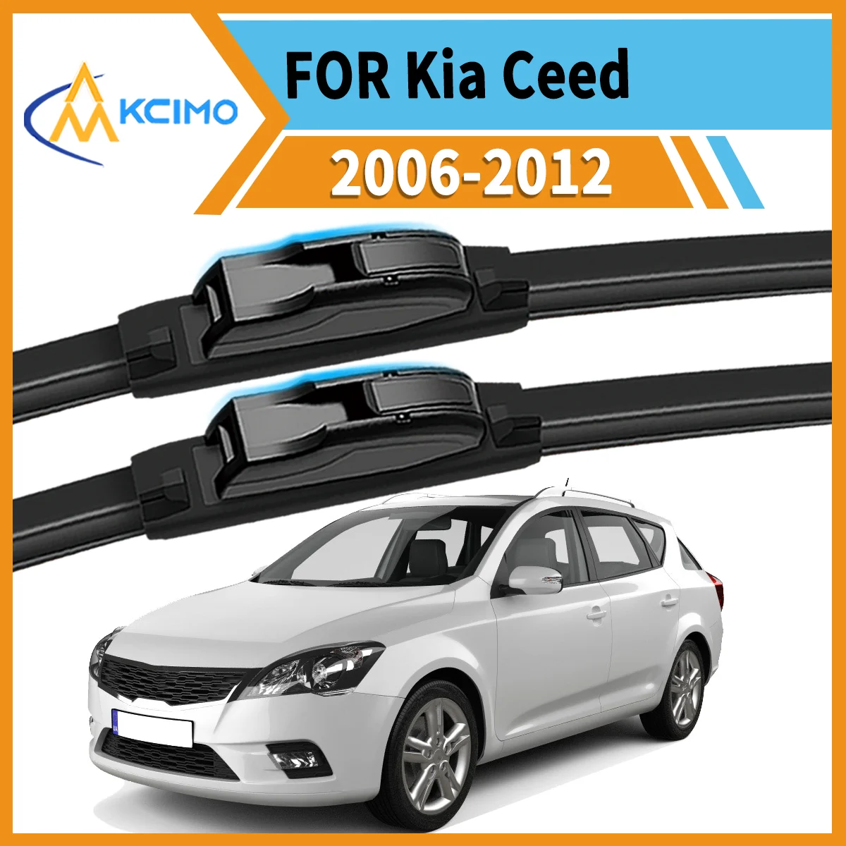 Engineered for Performance 2PCS Front Wiper Blades for Kia Ceed ED 2006–2012 All-Season Reliability Clear Vision Quiet Operation
Engineered for Performance 2PCS Front Wiper Blades for Kia Ceed ED 2006–2012 All-Season Reliability Clear Vision Quiet Operation