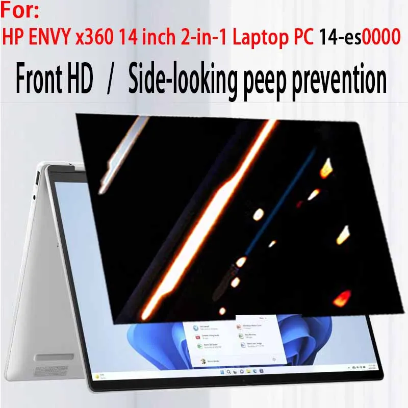 Для Hp envy x360 14-дюймовый ноутбук 2-в-1 14-es сенсорная защитная пленка для экрана компьютера защитная пленка для конфиденциальности
Для Hp envy x360 14-дюймовый ноутбук 2-в-1 14-es сенсорная защитная пленка для экрана компьютера защитная пленка для конфиденциальности