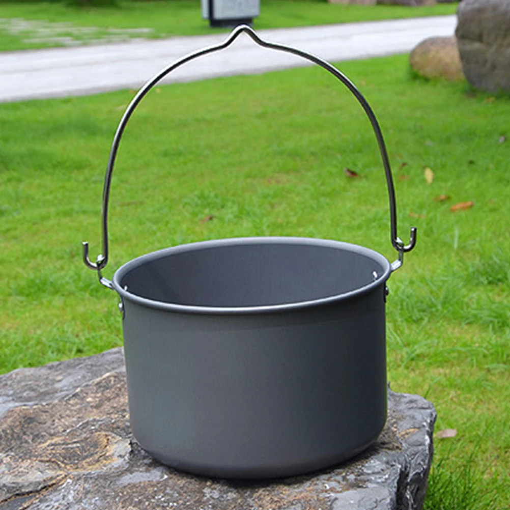 Aluminum Camping Cooking Pot 6-8 People Large Capacity Portable Lightweight Durable Outdoor Cookware Set Even Heat Distribution
Aluminum Camping Cooking Pot 6-8 People Large Capacity Portable Lightweight Durable Outdoor Cookware Set Even Heat Distribution