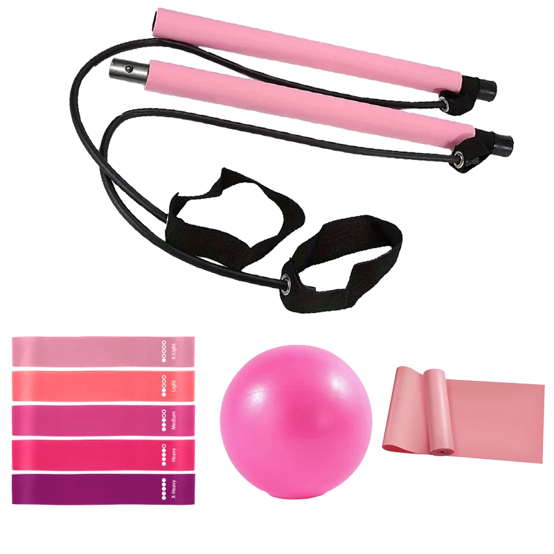 7Pcs Portable Yoga Pilates Bar Stick With Resistance Band Muscle Toning Fitness Stretching Sports Body Workout Exercise Tension
7Pcs Portable Yoga Pilates Bar Stick With Resistance Band Muscle Toning Fitness Stretching Sports Body Workout Exercise Tension