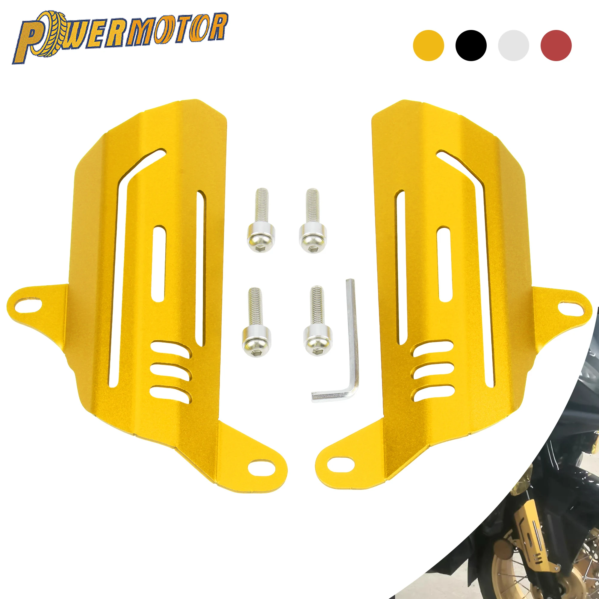 Motorcycle Front Fork Guards Accessories For HONDA ADV350 ADV 350 2022 to 2025 Scooter Supermoto Shock Absorber Protection Cover
Motorcycle Front Fork Guards Accessories For HONDA ADV350 ADV 350 2022 to 2025 Scooter Supermoto Shock Absorber Protection Cover