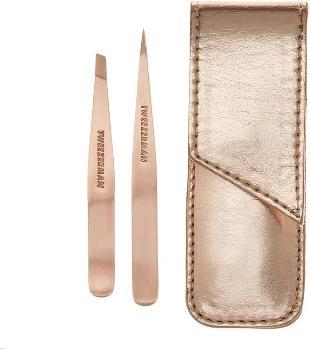 Набор пинцетов Rose Gold Petite Point and Slant с дорожным футляром для точного ухода
Набор пинцетов Rose Gold Petite Point and Slant с дорожным футляром для точного ухода