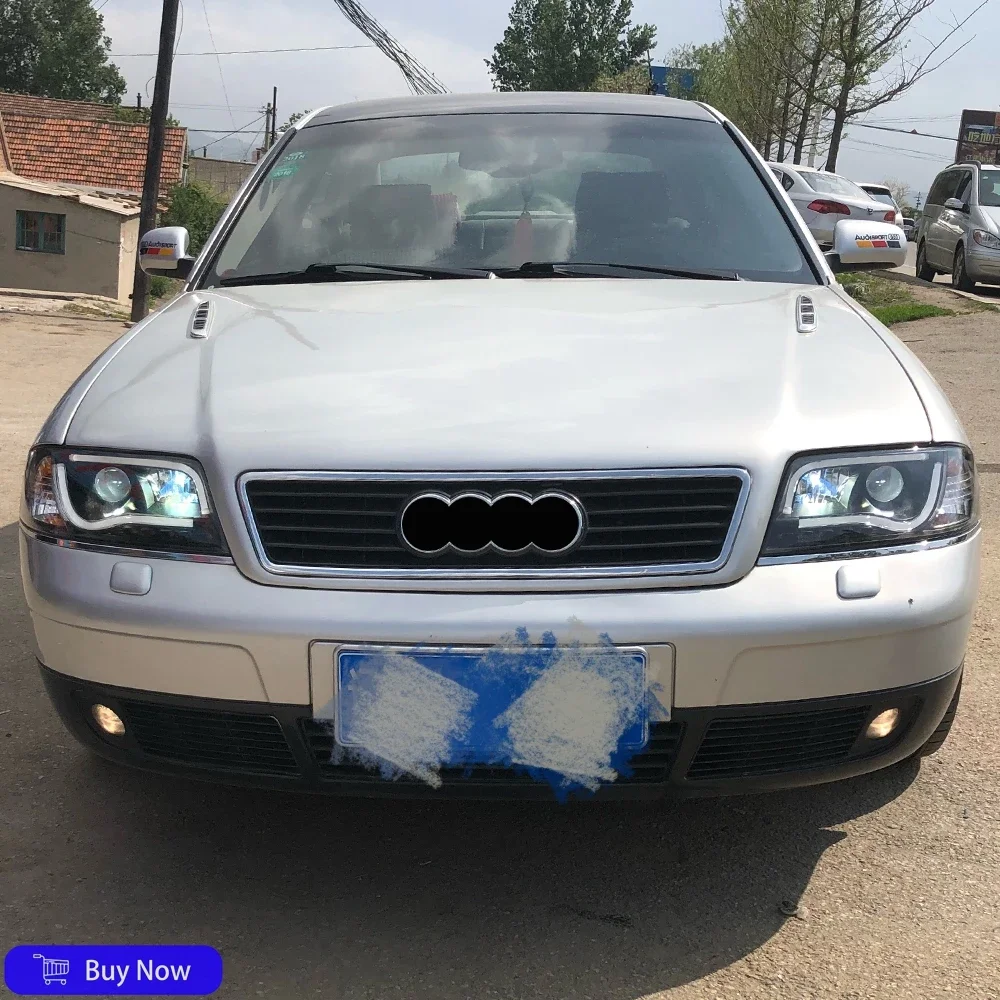 For Audi A6 1997-2004 Year Car Front Lamps Assembly Upgrade High Quality Angel Eyes LED Dual Projector Lens Car Accessories
For Audi A6 1997-2004 Year Car Front Lamps Assembly Upgrade High Quality Angel Eyes LED Dual Projector Lens Car Accessories