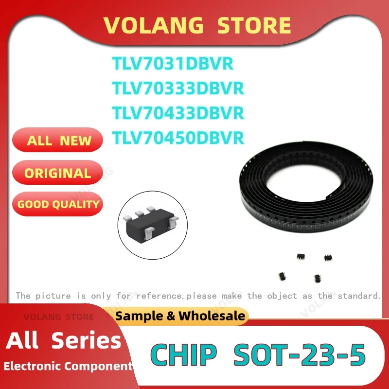 10 шт./лот TLV7031DBVR новый оригинальный TLV70333DBVR TLV70433DBVR TLV70450DBVR SOT23-5 LDO регуляторы напряжения 150 мА
10 шт./лот TLV7031DBVR новый оригинальный TLV70333DBVR TLV70433DBVR TLV70450DBVR SOT23-5 LDO регуляторы напряжения 150 мА