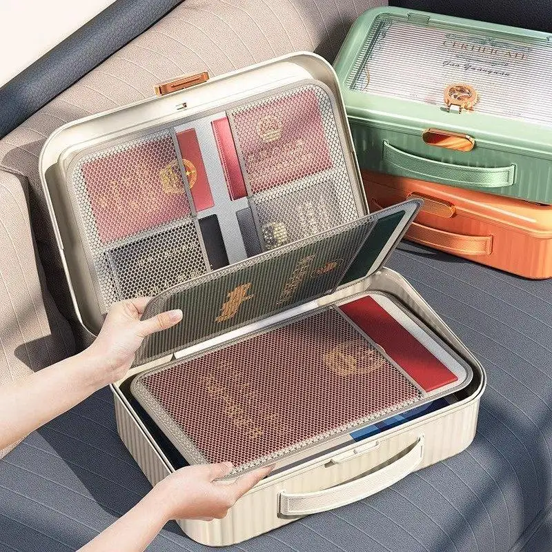 Document Storage Box File Organizer Certificate Property Record Storage Bag Family Document Box Card Holder Arrangement
Document Storage Box File Organizer Certificate Property Record Storage Bag Family Document Box Card Holder Arrangement