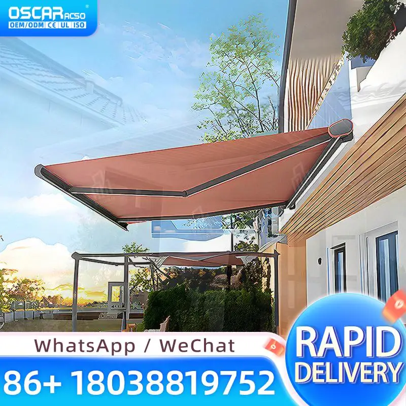 Custom Size Heavy Duty Outdoor Sunshade Motorized Sunroom Aluminum Frame PVC Patio Shade for Garden Balcony Terrace Retractable
Custom Size Heavy Duty Outdoor Sunshade Motorized Sunroom Aluminum Frame PVC Patio Shade for Garden Balcony Terrace Retractable