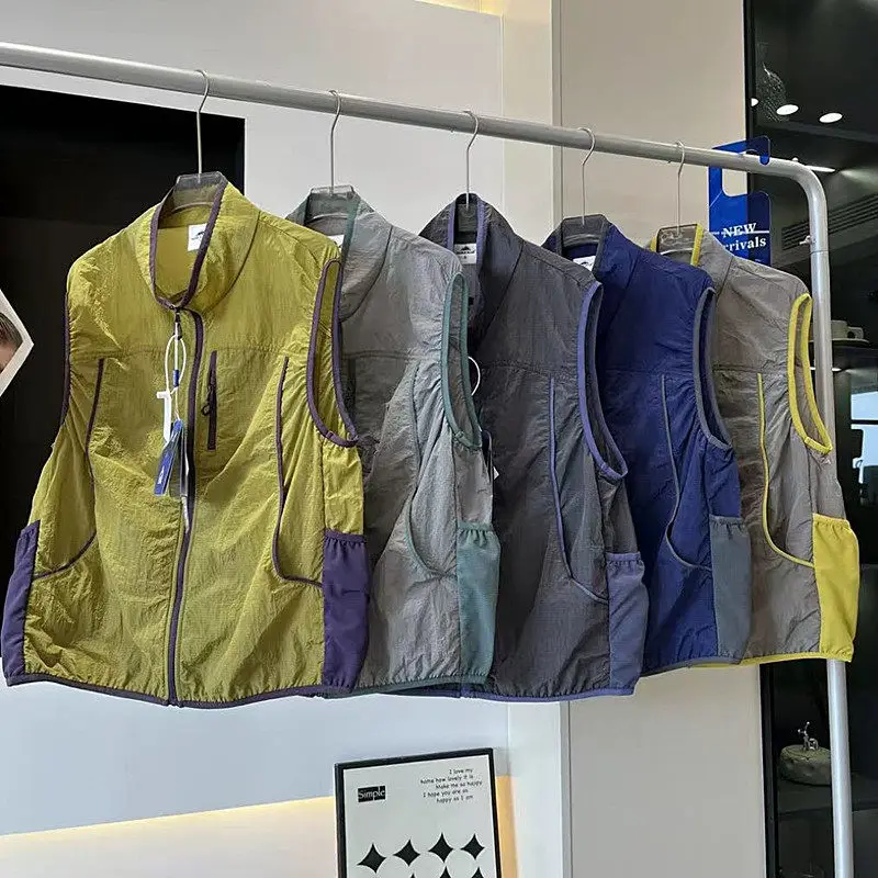 Tooling Function Quick-drying Vest Men's Breathable Outdoor Sports Fishing Vest Multi-pocket Thin Sports Sleeveless Jacket
Tooling Function Quick-drying Vest Men's Breathable Outdoor Sports Fishing Vest Multi-pocket Thin Sports Sleeveless Jacket