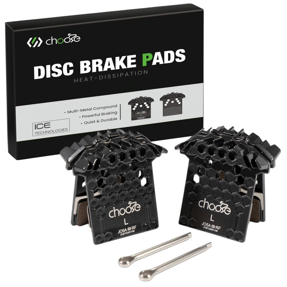 Chooee Bike Hydraulic Disc Brake Pads with Cooling Fin Fit Shimano J05A/J04C/G04S/J02A/J03A For BR-M7100/M8100/M9100 MTB
Chooee Bike Hydraulic Disc Brake Pads with Cooling Fin Fit Shimano J05A/J04C/G04S/J02A/J03A For BR-M7100/M8100/M9100 MTB
