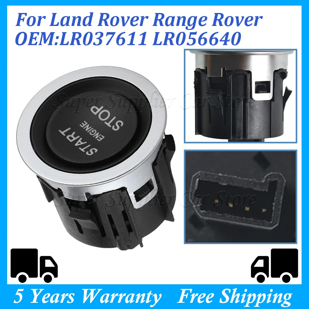 Новый кнопочный переключатель зажигания для Land Rover Range Rover Sport Evoque Discovery Sport LR094038 LR037611 LR056640
Новый кнопочный переключатель зажигания для Land Rover Range Rover Sport Evoque Discovery Sport LR094038 LR037611 LR056640
