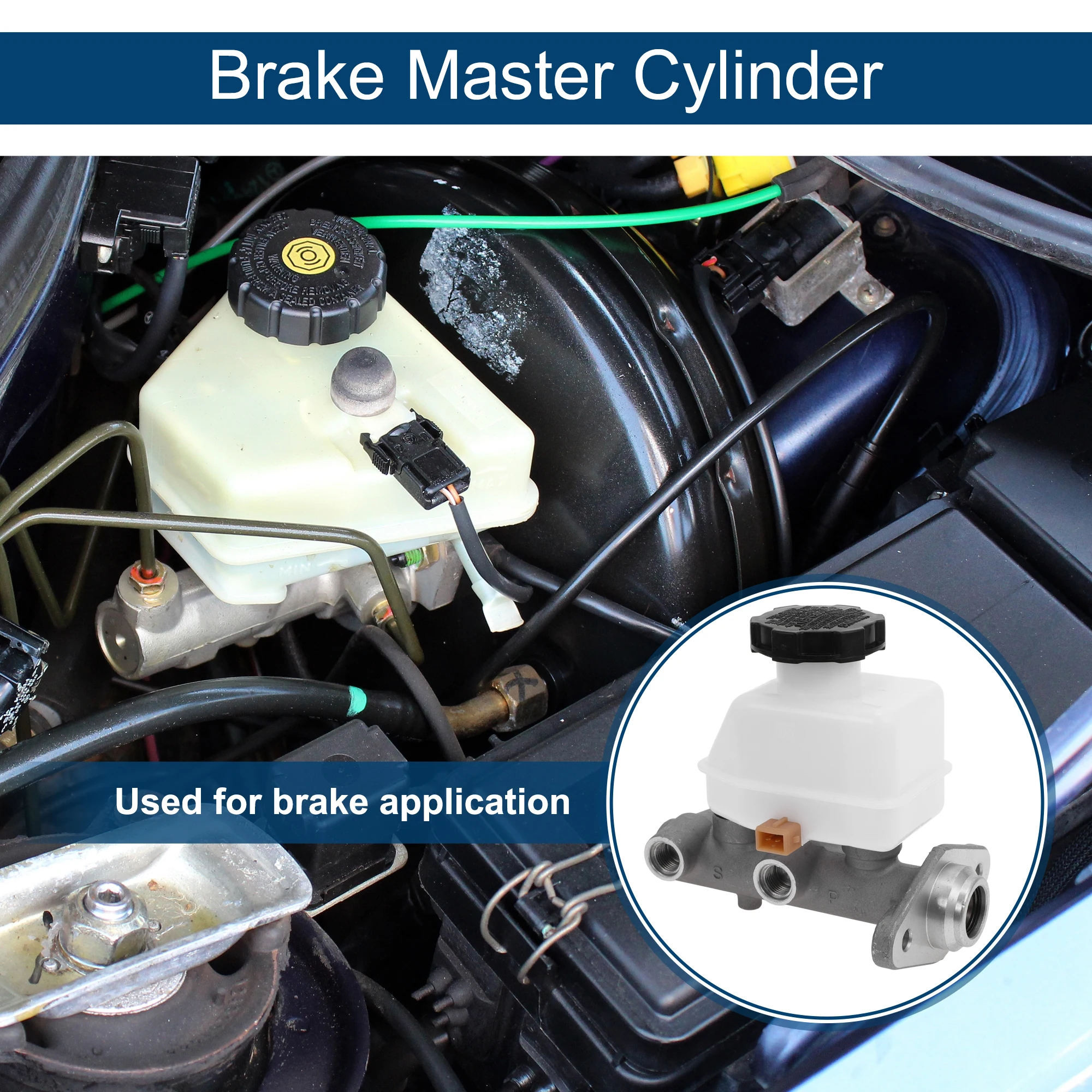 UXCELL No.5851025300 Brake Master Cylinder with Reservoir for Hyundai Accent 2005 Engine Hydraulic Master Cylinder
UXCELL No.5851025300 Brake Master Cylinder with Reservoir for Hyundai Accent 2005 Engine Hydraulic Master Cylinder