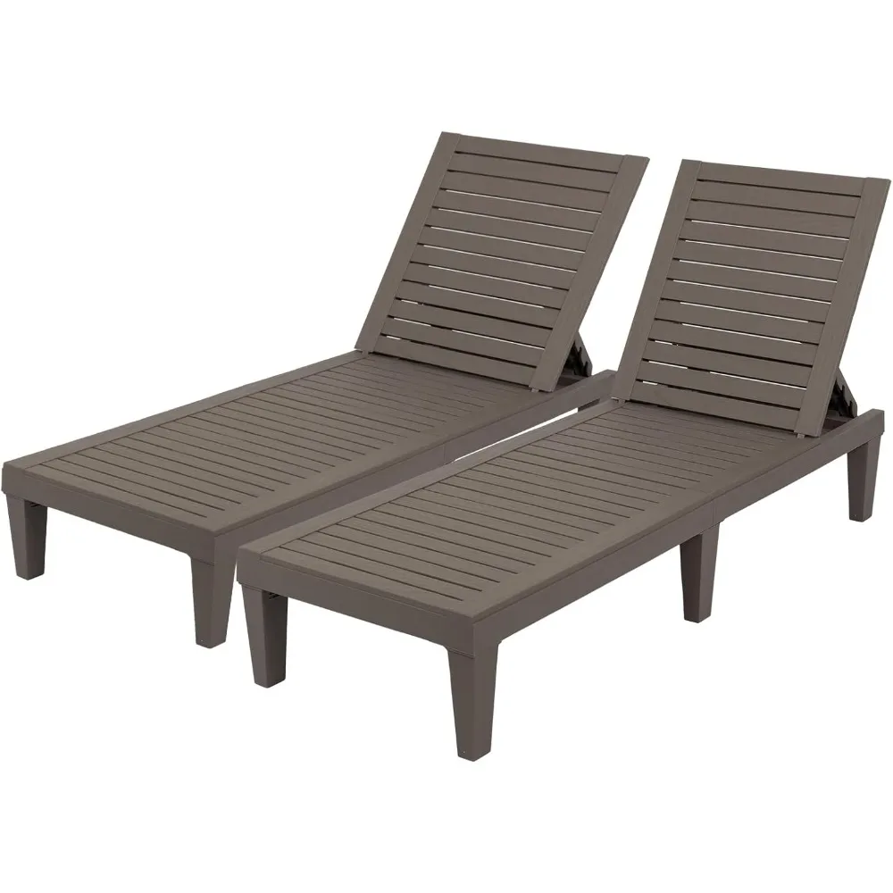 Outdoor Chaise Lounge Chair , Waterproof Outdoor Lounge Chair with 5-Level Adjustable Backrest
Outdoor Chaise Lounge Chair , Waterproof Outdoor Lounge Chair with 5-Level Adjustable Backrest
