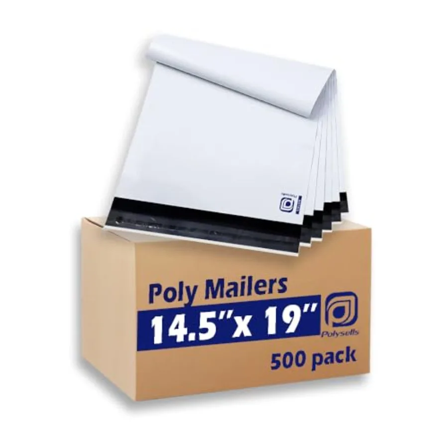 pcs 14.5x19 Inch White Poly Mailers Shipping Envelopes Strong Adhesive Sealing Waterproof and Tear-resistant Postal Mailing Bag
pcs 14.5x19 Inch White Poly Mailers Shipping Envelopes Strong Adhesive Sealing Waterproof and Tear-resistant Postal Mailing Bag