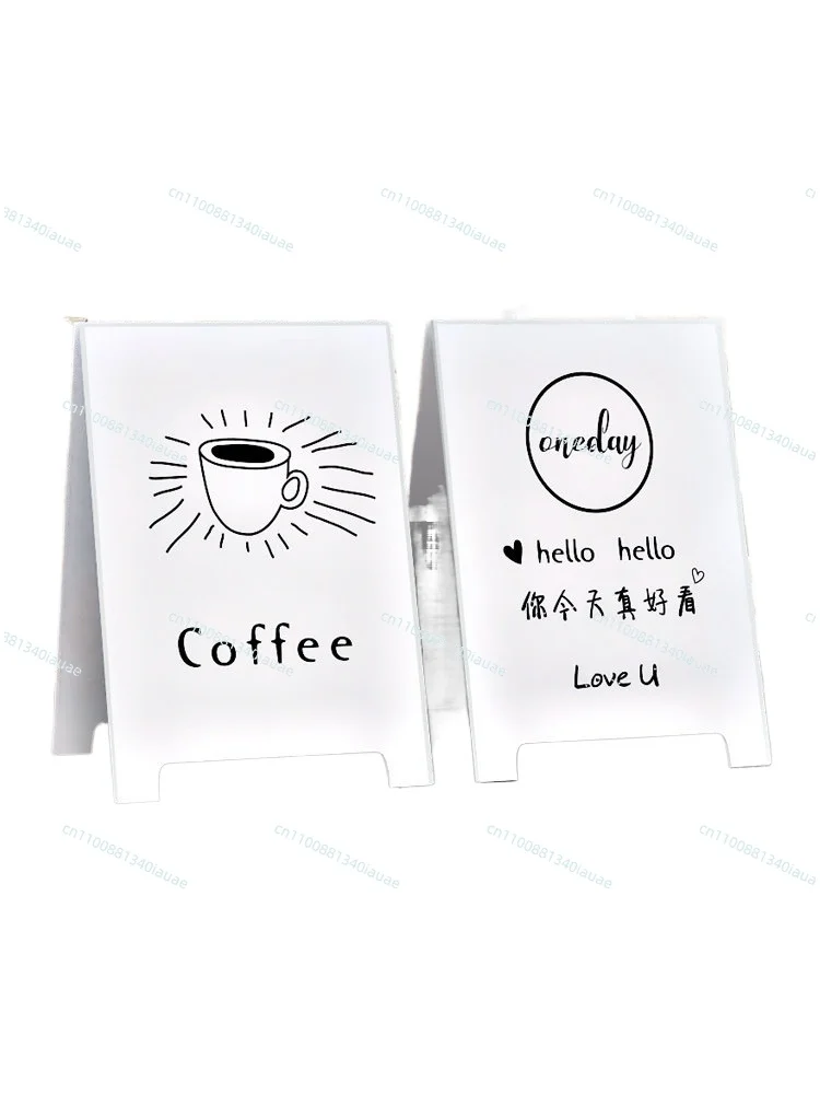 Billboard Shelf A-word Board Billboard Triangle Standing Plate Floor Poster Holder Promotional Display Small
Billboard Shelf A-word Board Billboard Triangle Standing Plate Floor Poster Holder Promotional Display Small