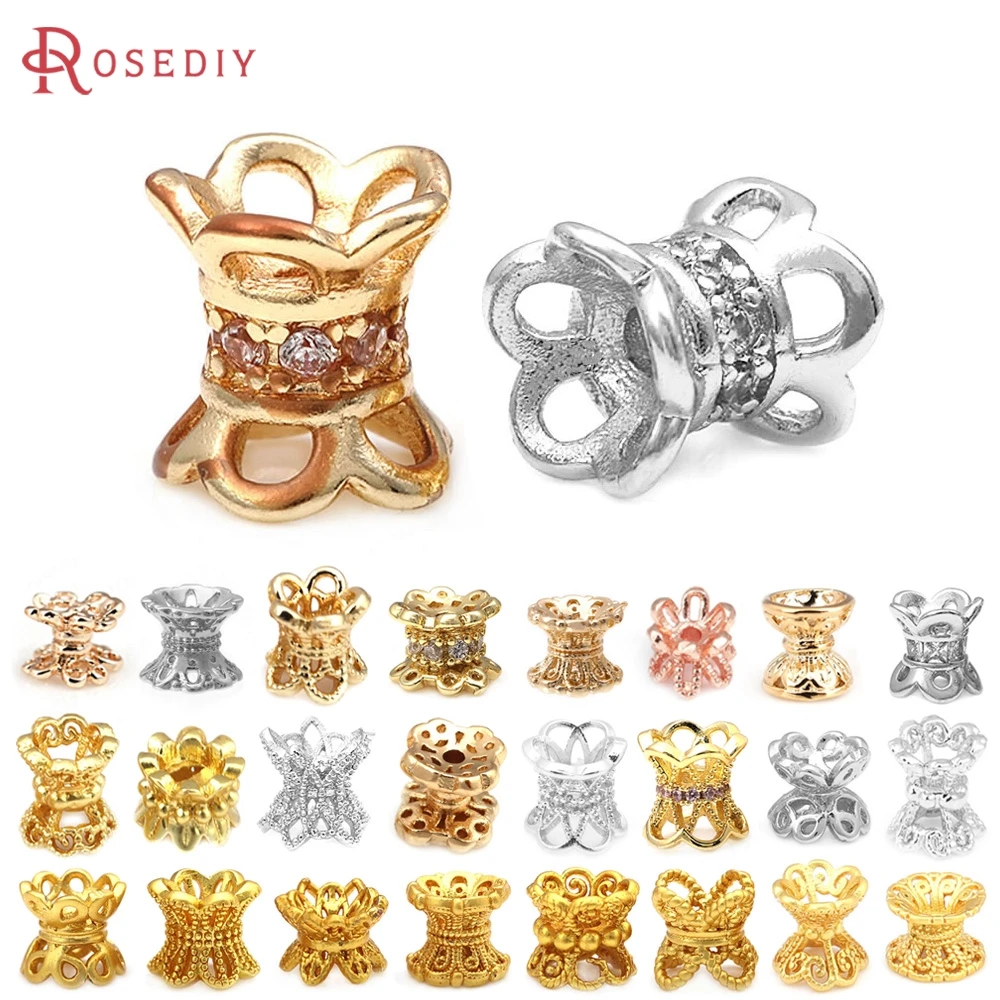 18K Gold Color Brass Double Side Lotus Flower Beads Caps Spacer Beads Jewelry Making Supplies Bracelets Diy Accessories
18K Gold Color Brass Double Side Lotus Flower Beads Caps Spacer Beads Jewelry Making Supplies Bracelets Diy Accessories