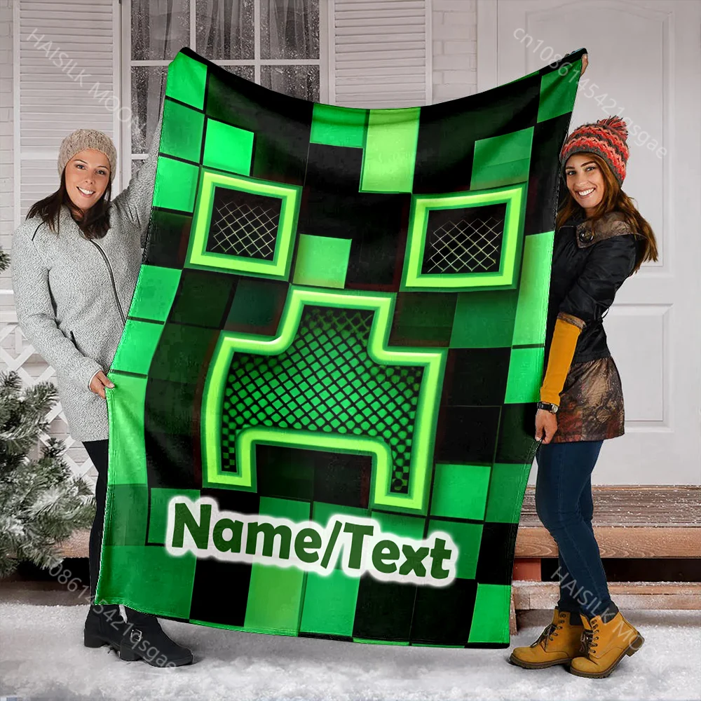 Various Sizes Customized Name Personalized Blanket Pixel Games Print Warm Comfortable Blanket for Adults and Kids Luxury Gifts
Various Sizes Customized Name Personalized Blanket Pixel Games Print Warm Comfortable Blanket for Adults and Kids Luxury Gifts