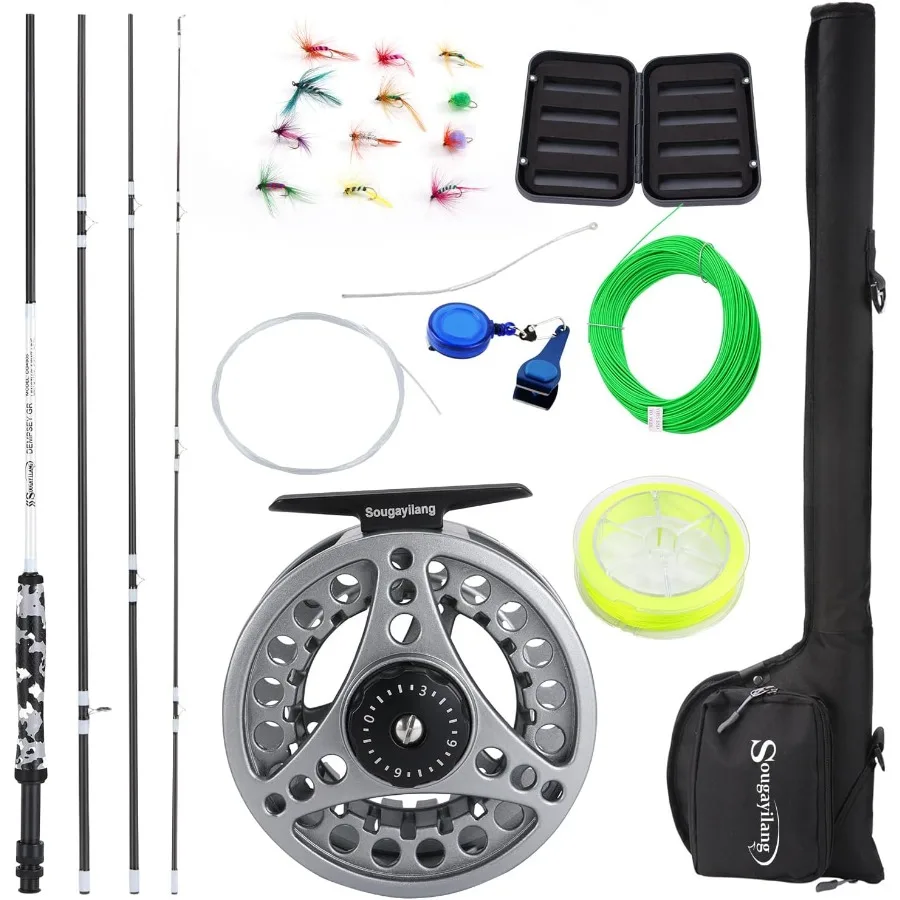 Стандартный стартовый комплект для нахлыстовой рыбалки, 5 6, вес, 9 футов, с суперполимерной ручкой для пресной и соленой воды
Стандартный стартовый комплект для нахлыстовой рыбалки, 5 6, вес, 9 футов, с суперполимерной ручкой для пресной и соленой воды