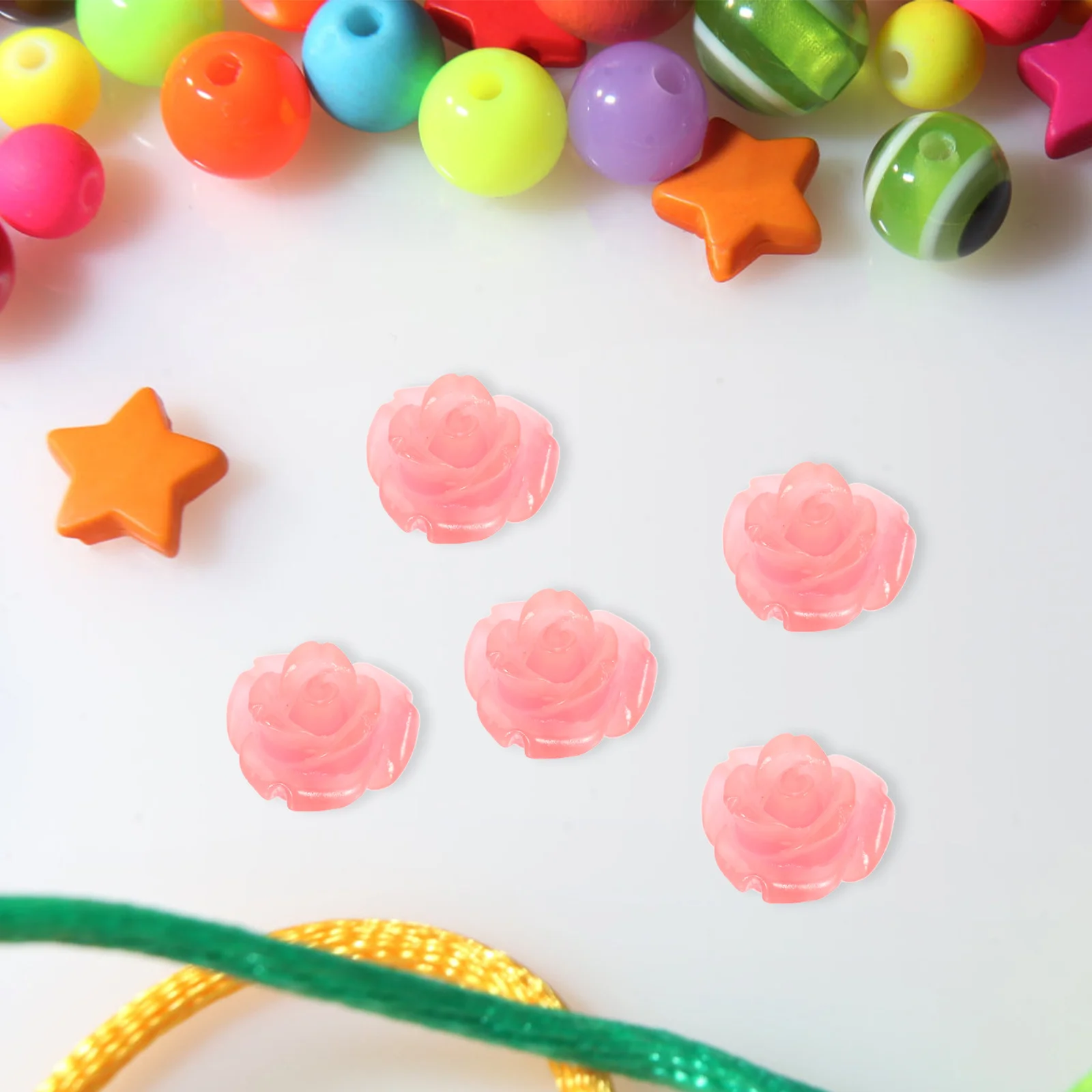 50Pcs Rose Beads Pink Shell Carved Loose Beads DIY Jewelry Accessories for Bracelets Earrings Charms Gifts DIY Bead Accessories
50Pcs Rose Beads Pink Shell Carved Loose Beads DIY Jewelry Accessories for Bracelets Earrings Charms Gifts DIY Bead Accessories