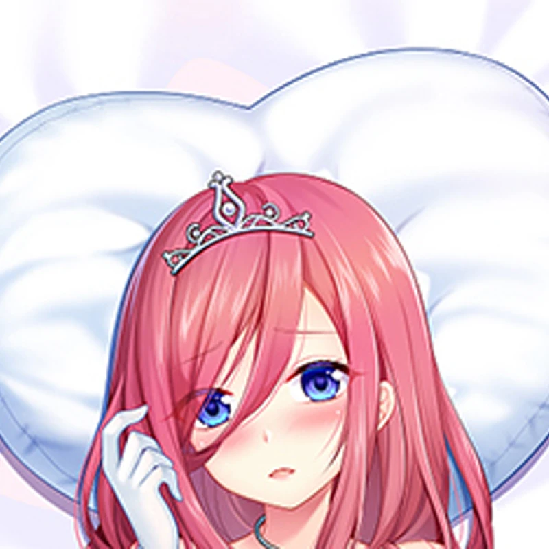 New Pattern Dakimakura Anime Miku Nakano Double-sided Print Life-size Body Pillow Cover Bedding Gifts
New Pattern Dakimakura Anime Miku Nakano Double-sided Print Life-size Body Pillow Cover Bedding Gifts