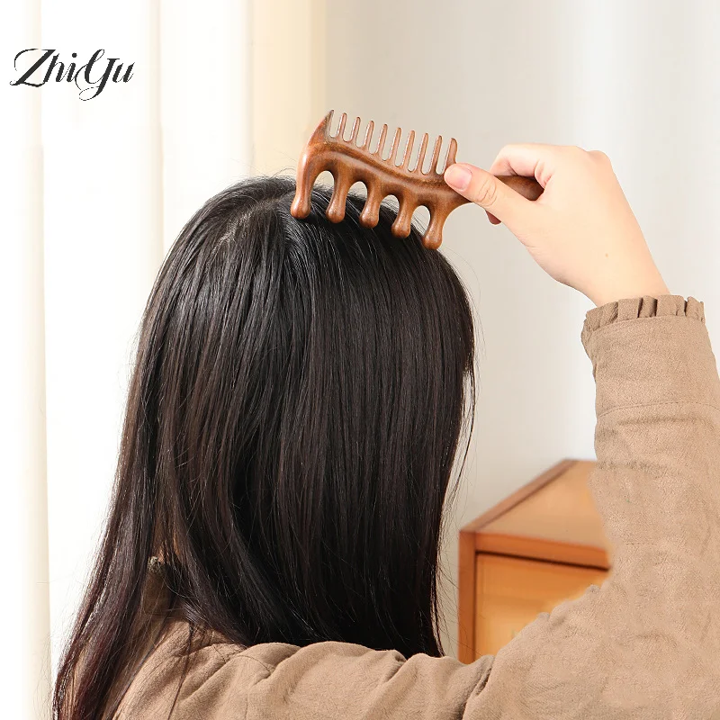 Natural Sandalwood Hair Combs Anti-Static Wooden Comb Massager Long Wide Tooth Detangle Sandalwood Comb Hair Care Household Gift
Natural Sandalwood Hair Combs Anti-Static Wooden Comb Massager Long Wide Tooth Detangle Sandalwood Comb Hair Care Household Gift