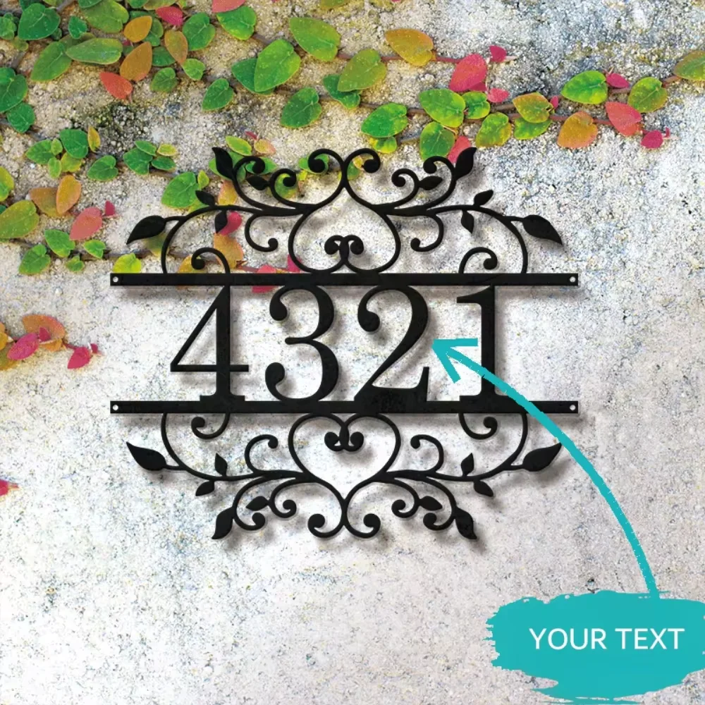 Exclusive Custom Metal House Plaque. Engraved Details, Iron Scrollwork. Ideal Housewarming Gift.
Exclusive Custom Metal House Plaque. Engraved Details, Iron Scrollwork. Ideal Housewarming Gift.