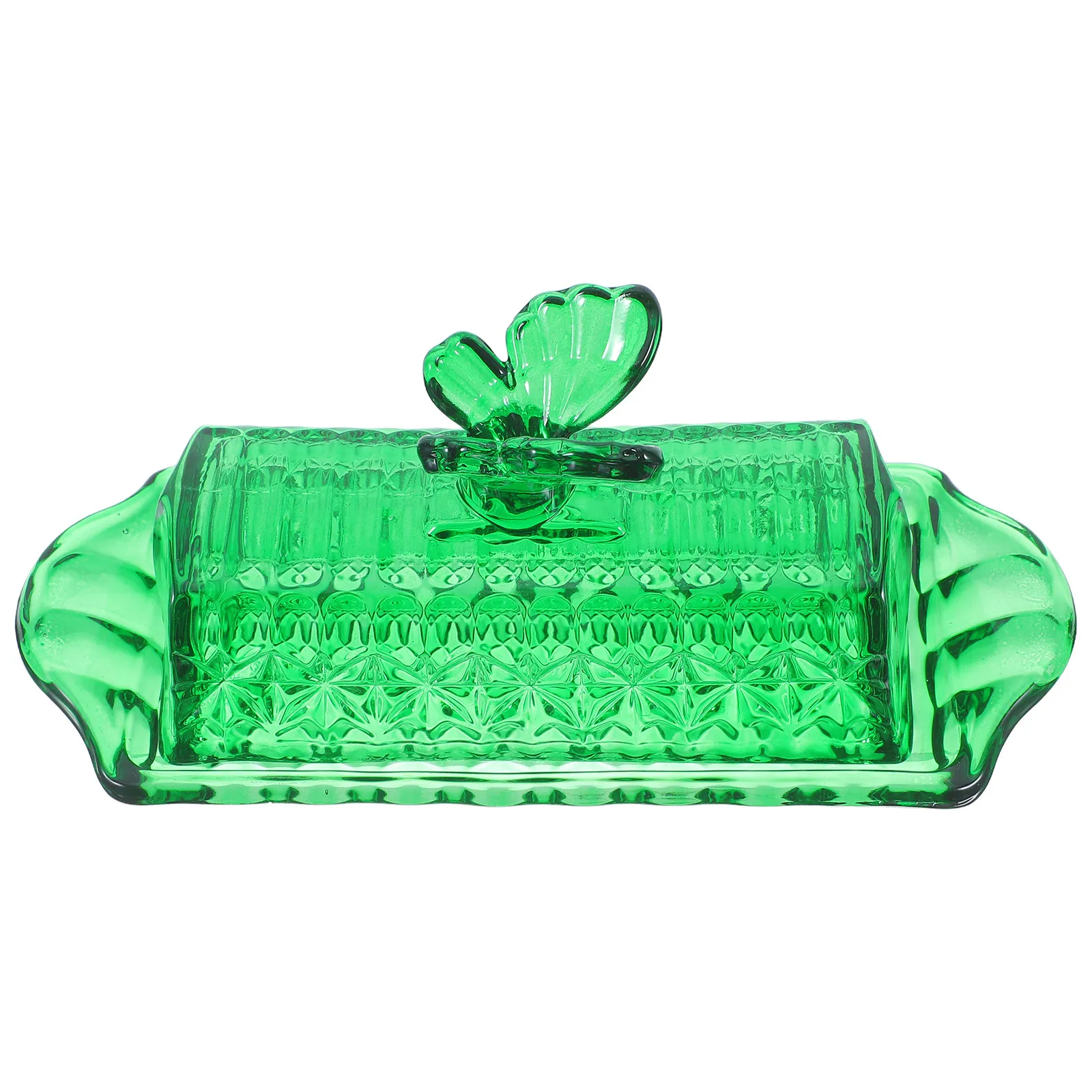 Glass Butter Dish with Lid for Kitchen Table Serving Breakfast Brunch Buffet Party Home Dining Room Decor Modern Minimalist
Glass Butter Dish with Lid for Kitchen Table Serving Breakfast Brunch Buffet Party Home Dining Room Decor Modern Minimalist