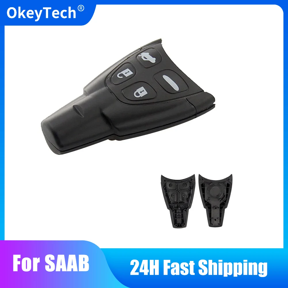 OkeyTech для SAAB Smart Key Shell, мягкий 4-кнопочный вход без ключа, сменный чехол для пульта дистанционного управления для 93 95 9-3 9-5 2003-2007
OkeyTech для SAAB Smart Key Shell, мягкий 4-кнопочный вход без ключа, сменный чехол для пульта дистанционного управления для 93 95 9-3 9-5 2003-2007