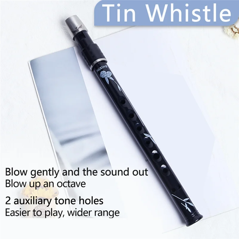6 Holes Irish Tin Penny Whistle With Case Key Of C D Flute Whistle Instrument Woodwind For Music Loverabht
6 Holes Irish Tin Penny Whistle With Case Key Of C D Flute Whistle Instrument Woodwind For Music Loverabht