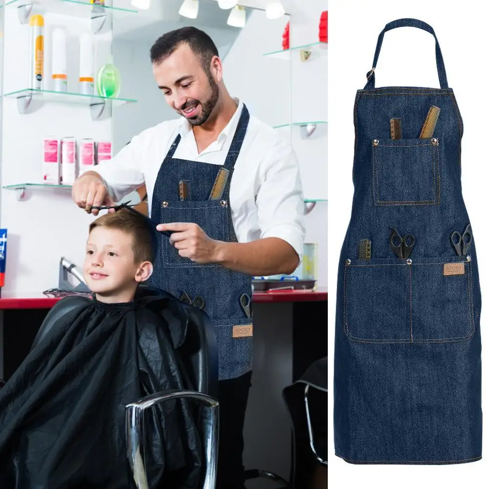 Hair Hairstyle Styling Tool Accessories Unisex Hanging Neck Hotel Restaurant Cafe Barber Shop Bakery Waiter Denim Apron
Hair Hairstyle Styling Tool Accessories Unisex Hanging Neck Hotel Restaurant Cafe Barber Shop Bakery Waiter Denim Apron