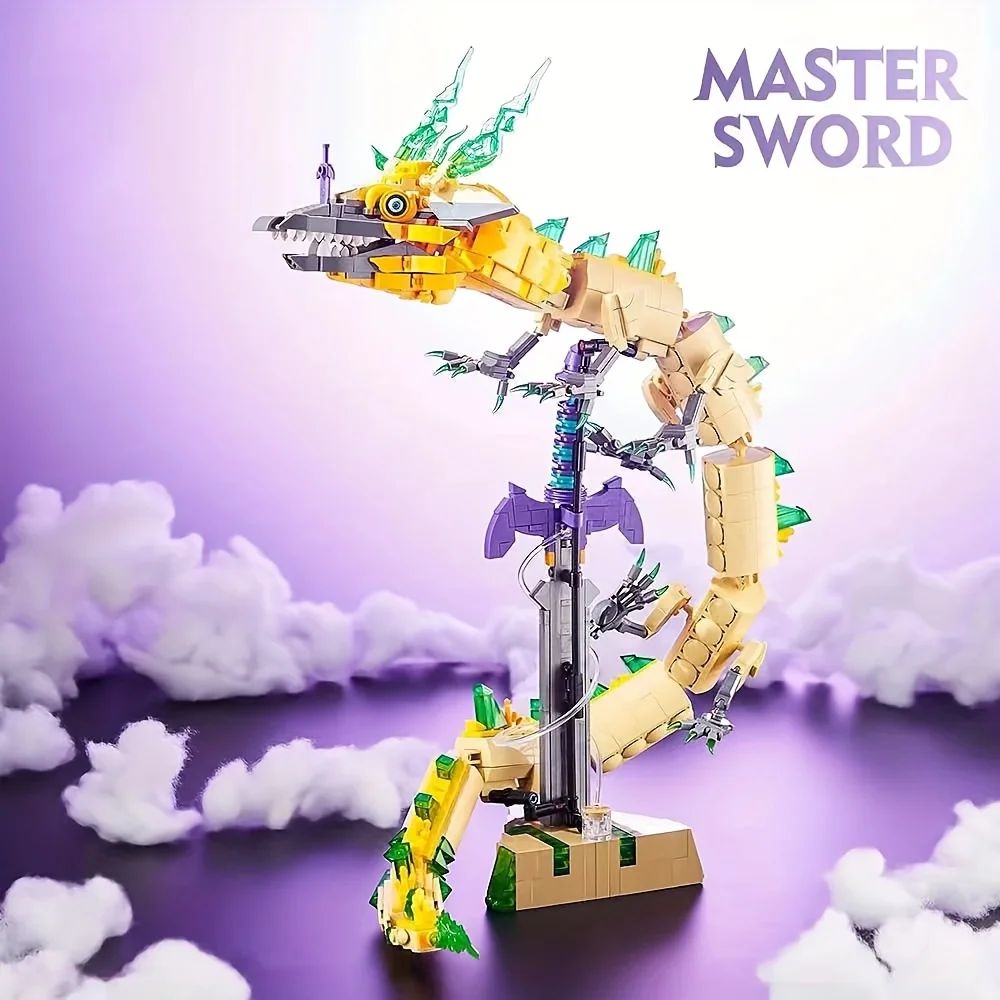 MOC Bricks Zeldaing Wild Breath Master Sword Слезы белого дракона Настольные украшения Строительные блоки Сборка игрушек Подарки для детей
MOC Bricks Zeldaing Wild Breath Master Sword Слезы белого дракона Настольные украшения Строительные блоки Сборка игрушек Подарки для детей