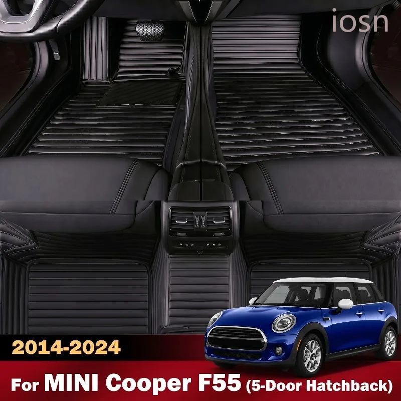 Car Floor Mats for MINI Cooper F55 5-Door Hatchback 2014-2024 Anti-Slip Waterproof Carpets Auto Foot Pads Interior Accessory
Car Floor Mats for MINI Cooper F55 5-Door Hatchback 2014-2024 Anti-Slip Waterproof Carpets Auto Foot Pads Interior Accessory
