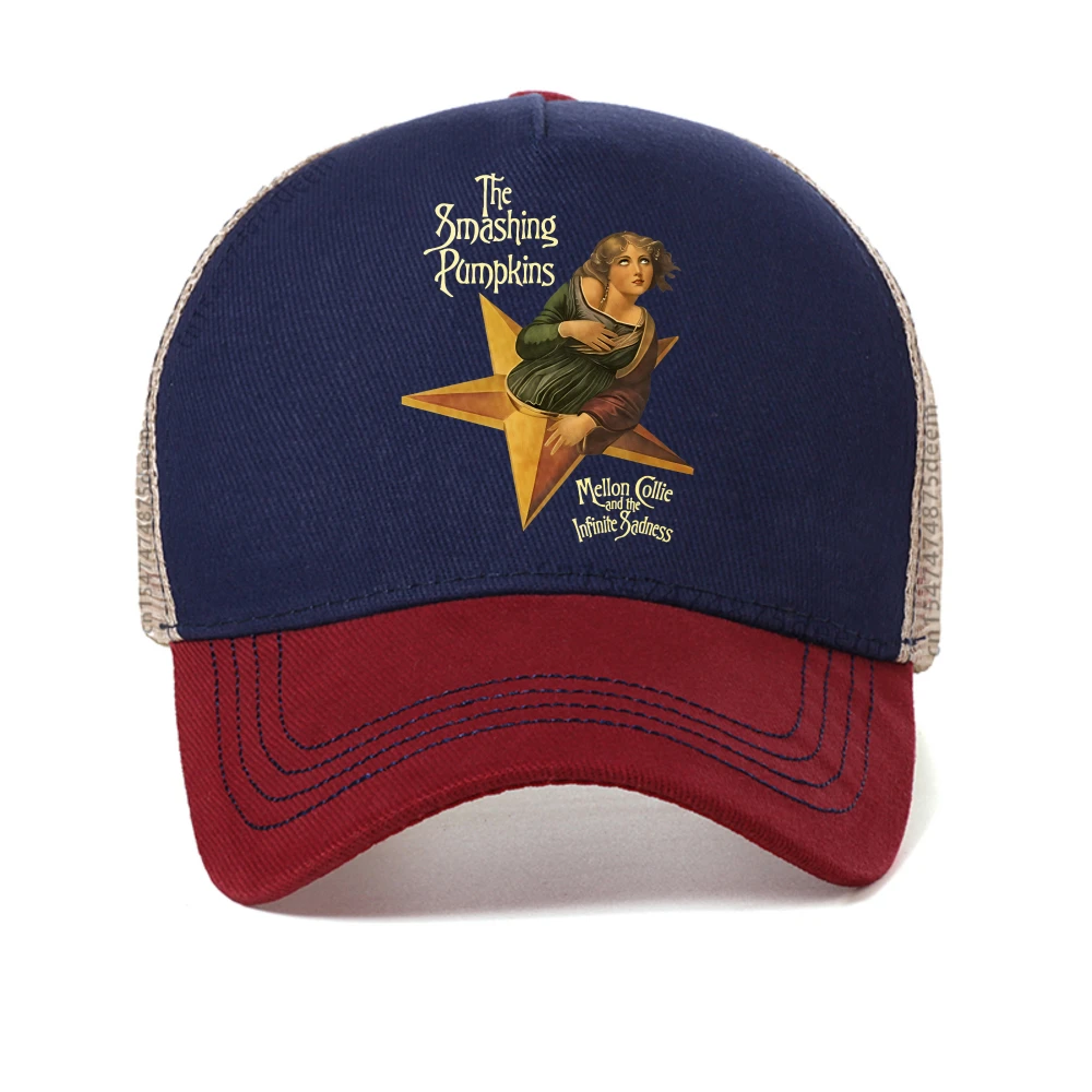 Mellon Collie and The Infinite Sadness print baseball cap Fashion Printing Graphic casual hat summer outdoor mesh Snapback Caps
Mellon Collie and The Infinite Sadness print baseball cap Fashion Printing Graphic casual hat summer outdoor mesh Snapback Caps