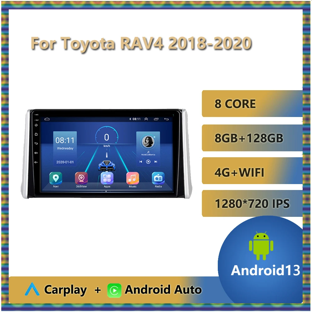 10.1" IPS Car Radio For Toyota RAV4 RAV 4 2018 2019 2020 Auto Radio GPS Navigation No 2din Head Unit 5G Wifi 8-Core Mirror Link
10.1" IPS Car Radio For Toyota RAV4 RAV 4 2018 2019 2020 Auto Radio GPS Navigation No 2din Head Unit 5G Wifi 8-Core Mirror Link