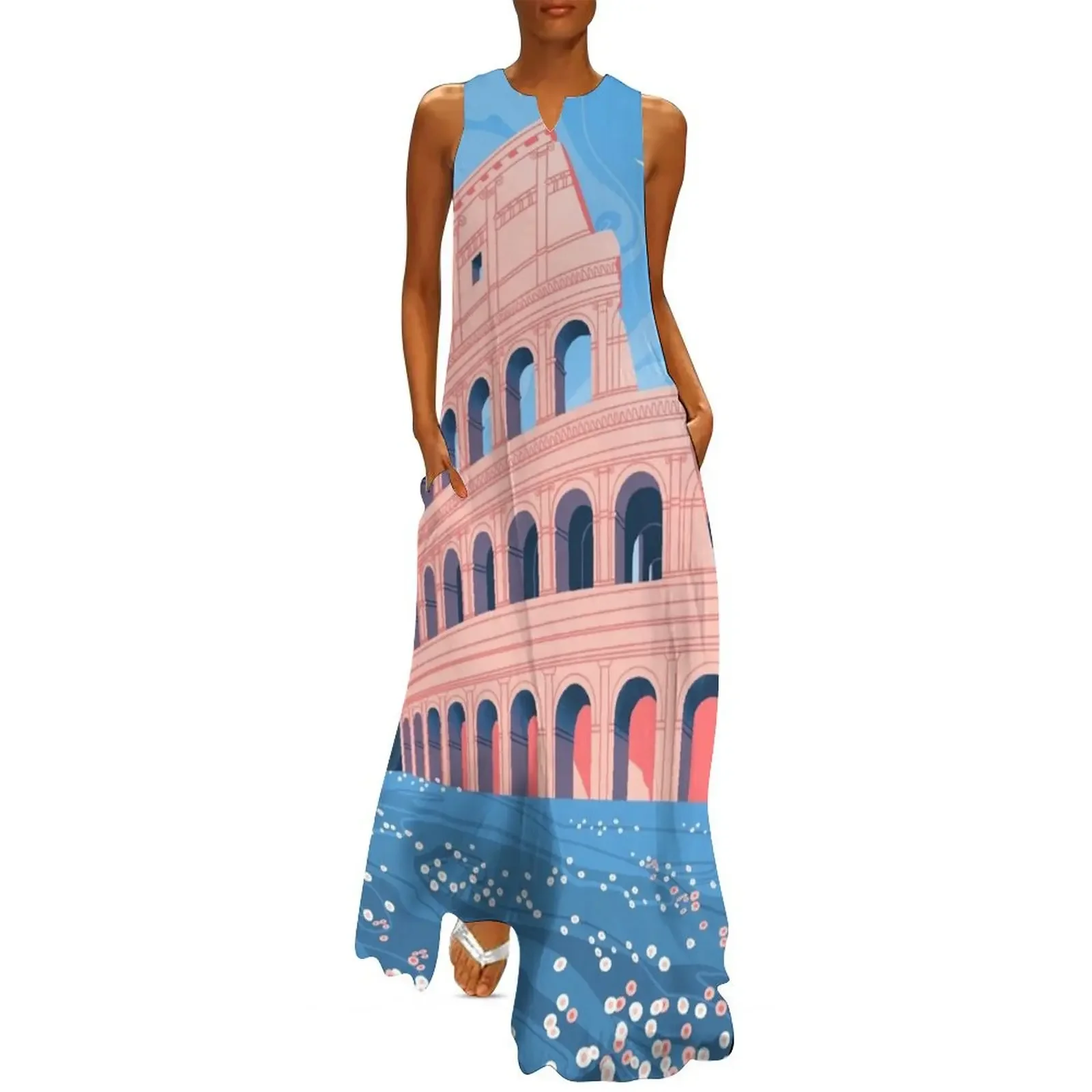 May Colosseum Long Dress luxury woman party dress Women dresses summer dresses summer woman 2025 Female dress
May Colosseum Long Dress luxury woman party dress Women dresses summer dresses summer woman 2025 Female dress