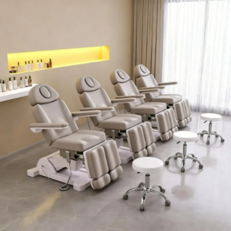 Spa salon electric beauty bed, beauty salon dedicated micro-correction injection bed, five-motor leg split pedicure treatment ch
Spa salon electric beauty bed, beauty salon dedicated micro-correction injection bed, five-motor leg split pedicure treatment ch