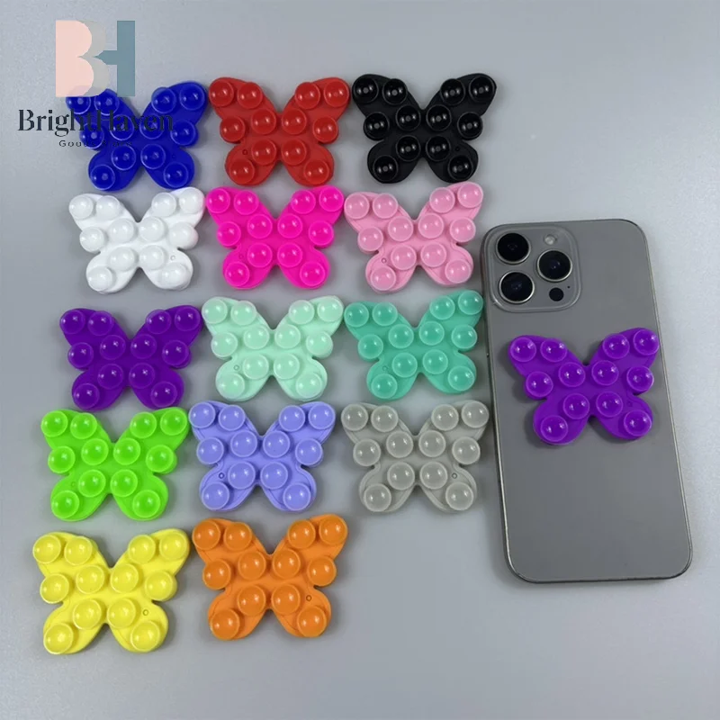 1Pcs Phone Fixture Suction Cup Silicone Butterfly Double-sided Suction Cup Back Adhesive Mobile Phone Rubber Suction Cup B.H
1Pcs Phone Fixture Suction Cup Silicone Butterfly Double-sided Suction Cup Back Adhesive Mobile Phone Rubber Suction Cup B.H
