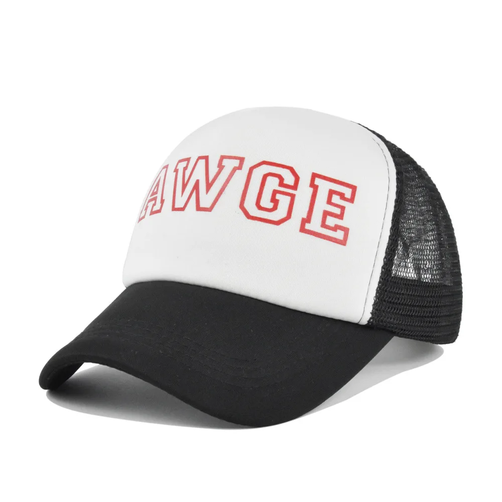 Sponge Baseball Cap Personalized Graffiti Trucker Cap Mesh Curved Brim Summer Sun Hat 
Sponge Baseball Cap Personalized Graffiti Trucker Cap Mesh Curved Brim Summer Sun Hat