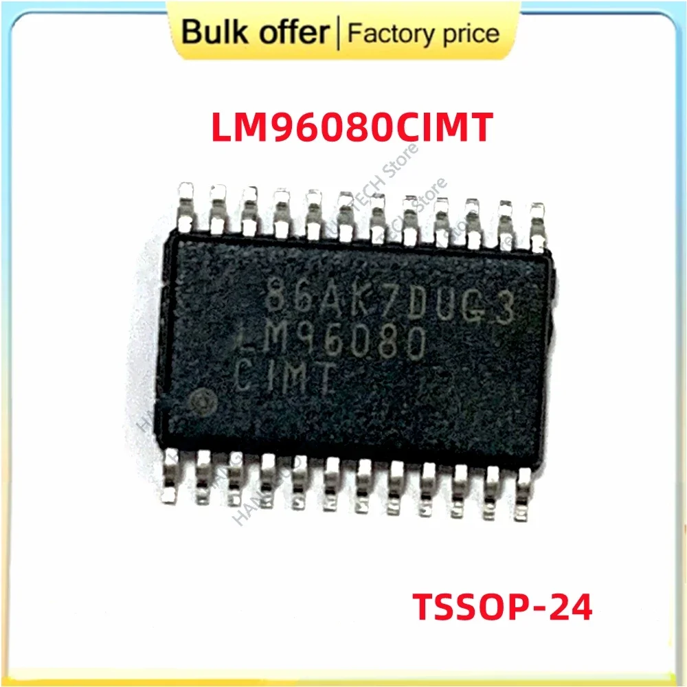5PCS/Lot Original LM96080CIMT LM96080 package TSSOP24 temperature sensor system hardware monitoring chip
5PCS/Lot Original LM96080CIMT LM96080 package TSSOP24 temperature sensor system hardware monitoring chip