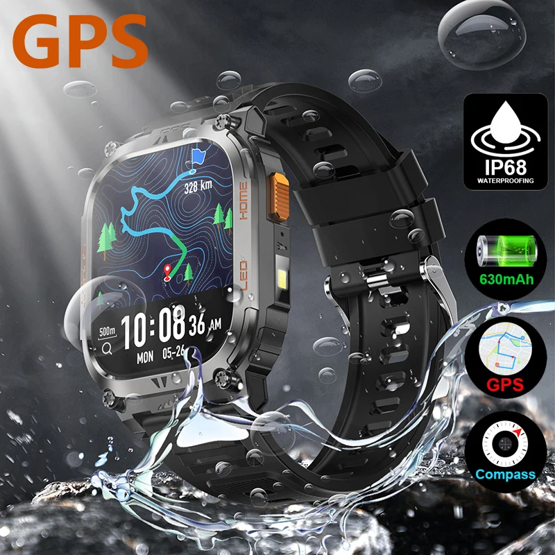 Новые GPS-трековые умные часы для мужчин, водонепроницаемые, 201 дюйма, экран, всегда дисплей, компас, пульс, 630 мАч, аккумулятор, Bluetooth, умные часы с вызовом
Новые GPS-трековые умные часы для мужчин, водонепроницаемые, 201 дюйма, экран, всегда дисплей, компас, пульс, 630 мАч, аккумулятор, Bluetooth, умные часы с вызовом