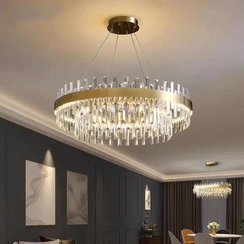 Elegant Crystal Chandelier for Living Room Dining Room Gorgeous Home Lighting Fixtures Modern Design Perfect for Any Space
Elegant Crystal Chandelier for Living Room Dining Room Gorgeous Home Lighting Fixtures Modern Design Perfect for Any Space